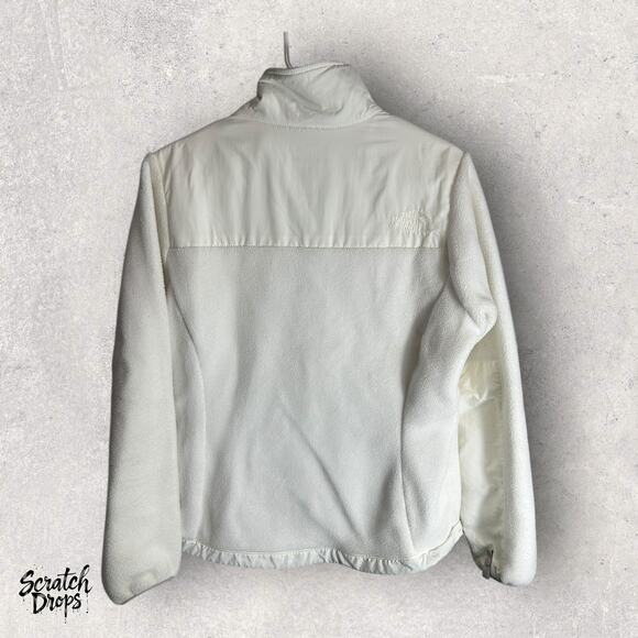 The North Face Denali Polartec Women's Small White Fleece Jacket Full Zip $220 - Picture 4 of 4